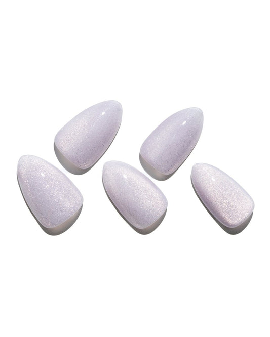 Cat Eye / Vanilla Cream — Handmade Nails - kosbling-kb-design-reference