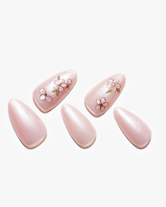 Cherry Kiss — Handmade Nails - kosbling-kb-design-reference