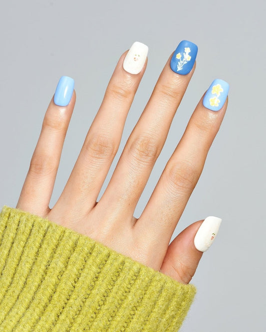 Chill Summer — Handmade Nails - kosbling-kb-design-reference