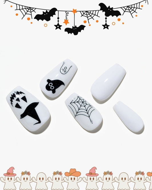 Cobweb Cream — Handmade Nails - kosbling-kb-design-reference