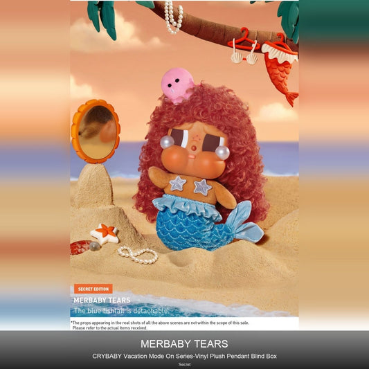 Crybaby-Vacation Mode On Series-Vinyl Plush Pendant Blind Box - kosbling-ip-crybaby