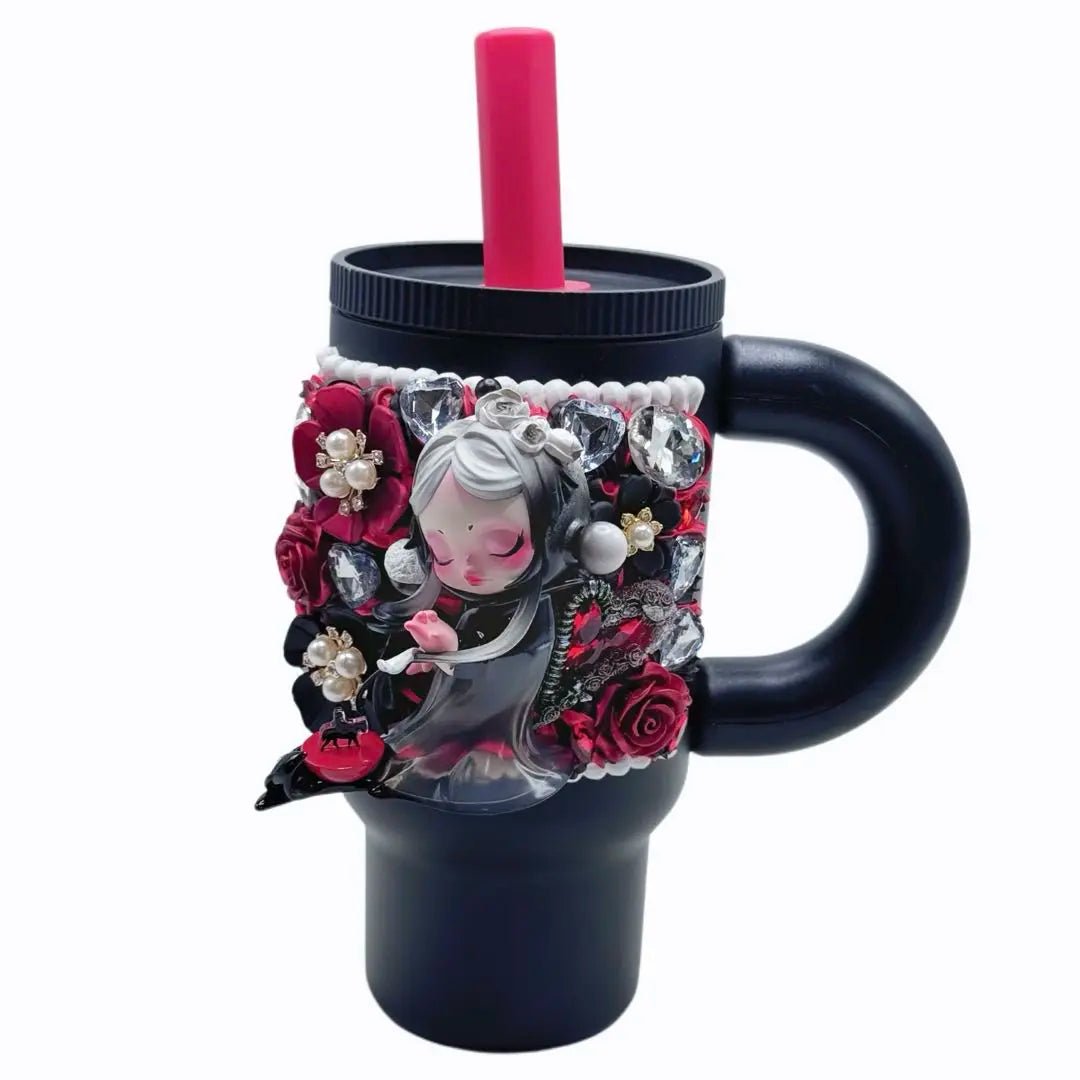 Custom Cream-Glue Doll Thermo Cup - kosbling-