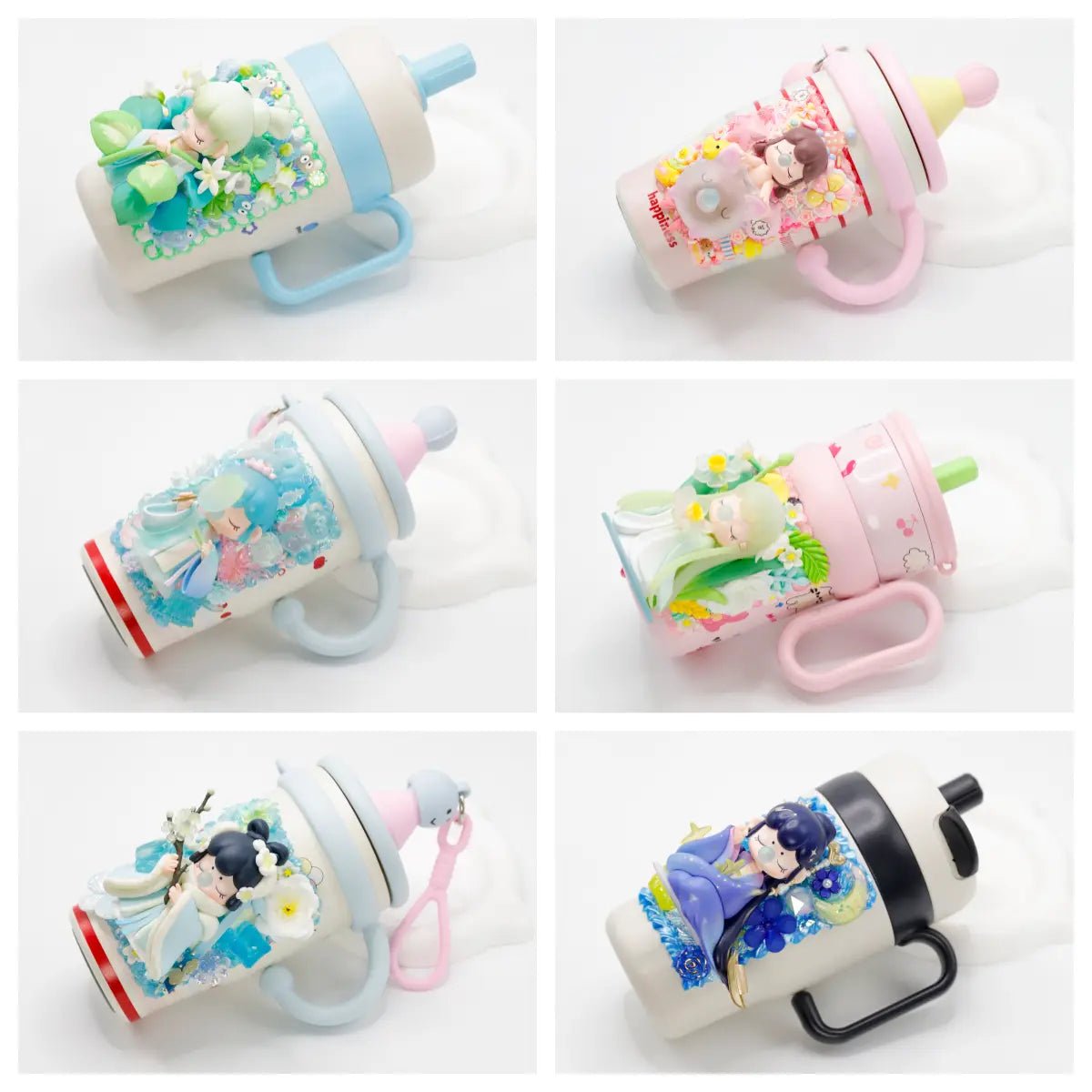 Custom Cream-Glue Doll Thermo Cup - kosbling-