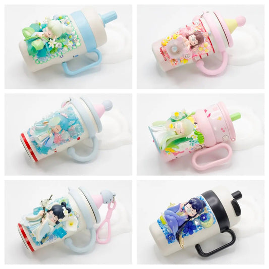 Custom Cream-Glue Doll Thermo Cup - kosbling-