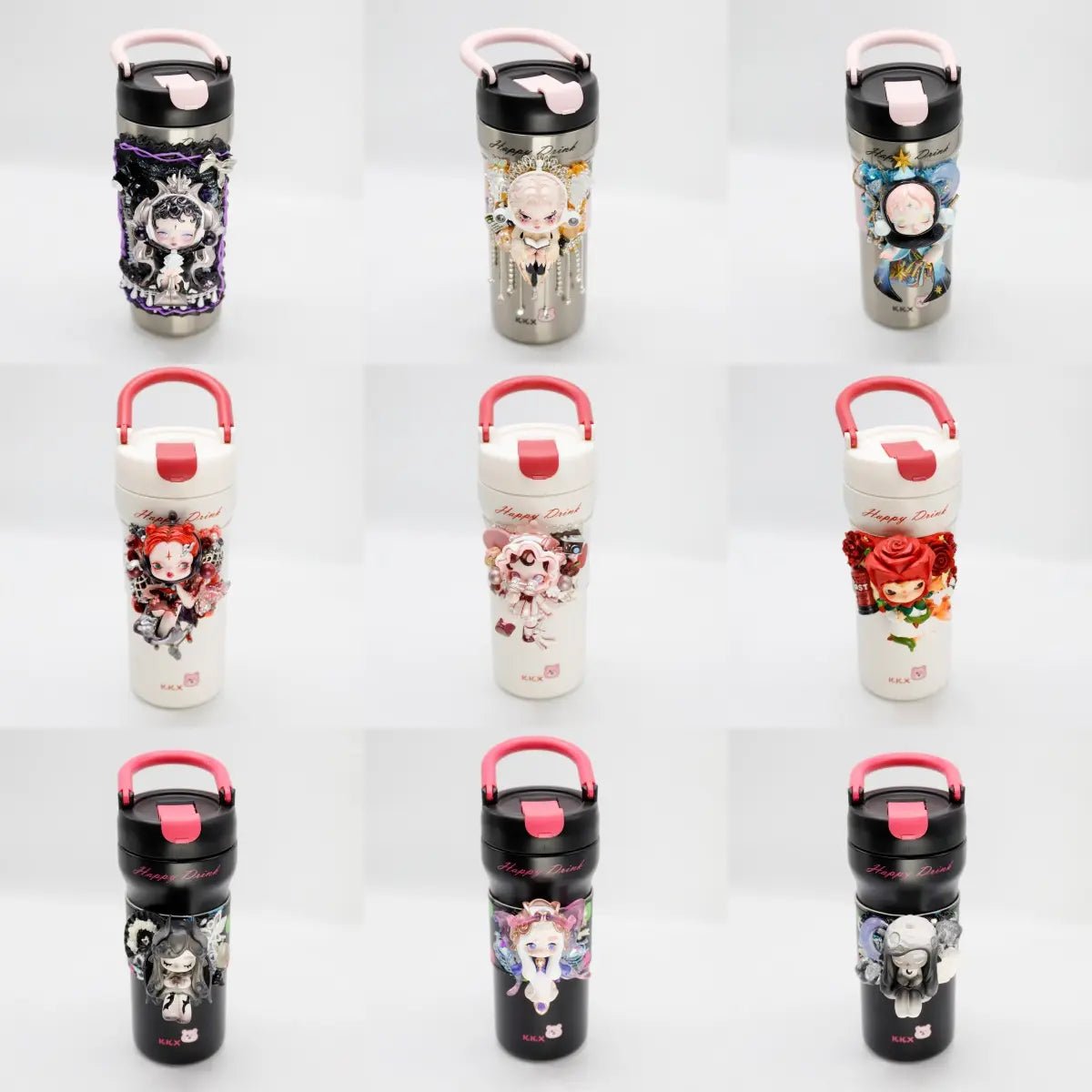 Custom Cream-Glue Doll Thermo Cup - kosbling-