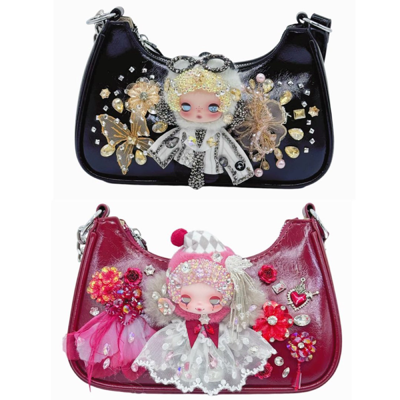 【20% OFF ONLY】- KB03 - Diamond Glitter Rhinestone Soft Vinyl Doll Diy - Kosbling Handmade Blind Bag 2