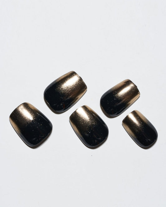 Dark Silver Spell — Handmade Nails - kosbling-kb-design-reference