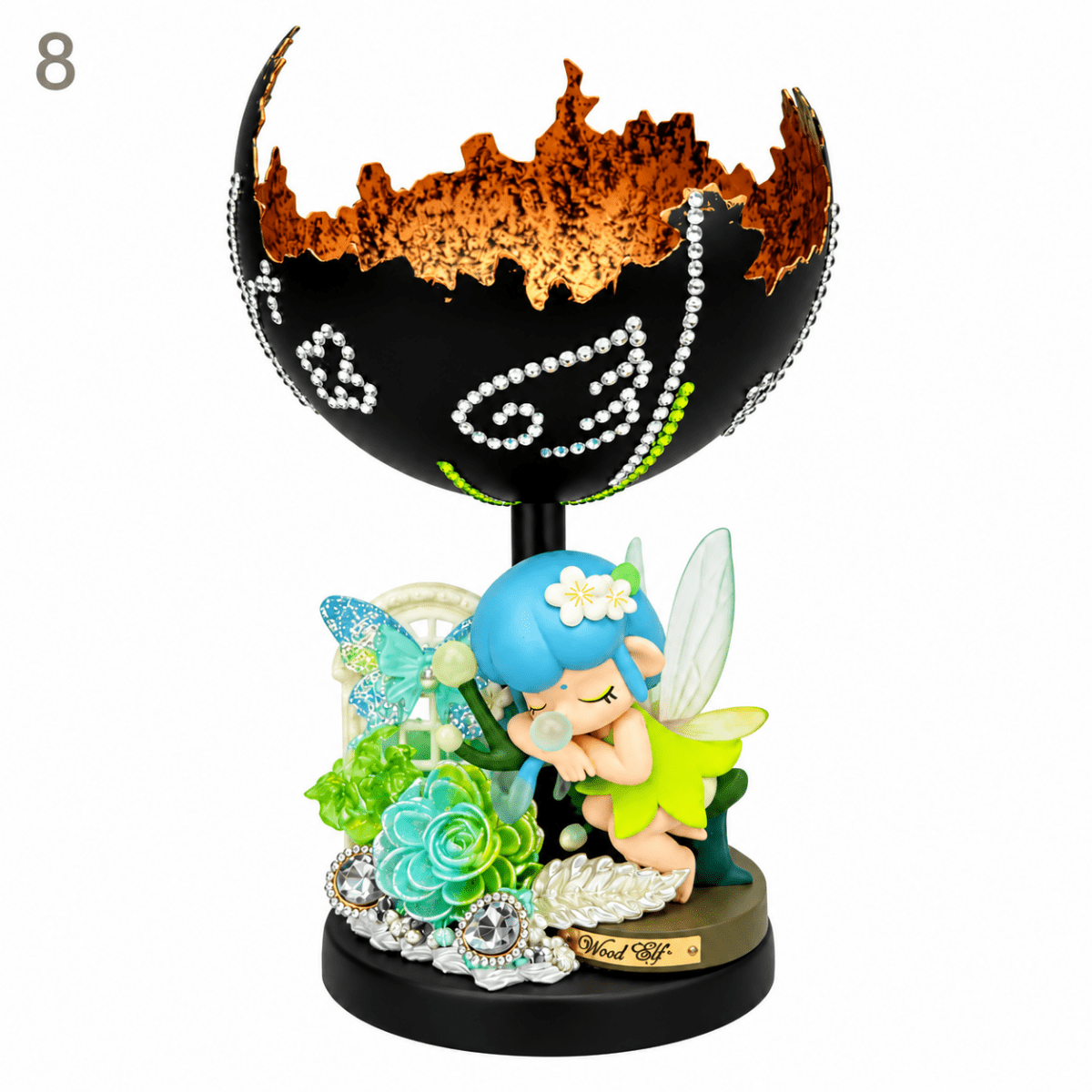 Decorated Candle Holder - kosbling-ready-to-ship