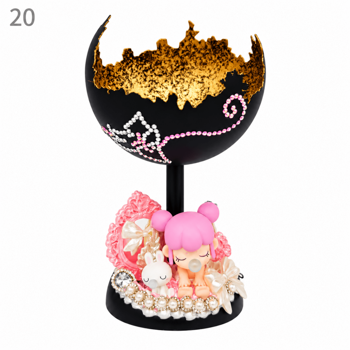 Decorated Candle Holder - kosbling-ready-to-ship