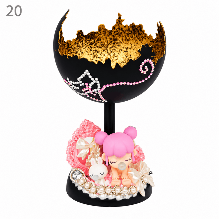 Decorated Candle Holder - kosbling-ready-to-ship