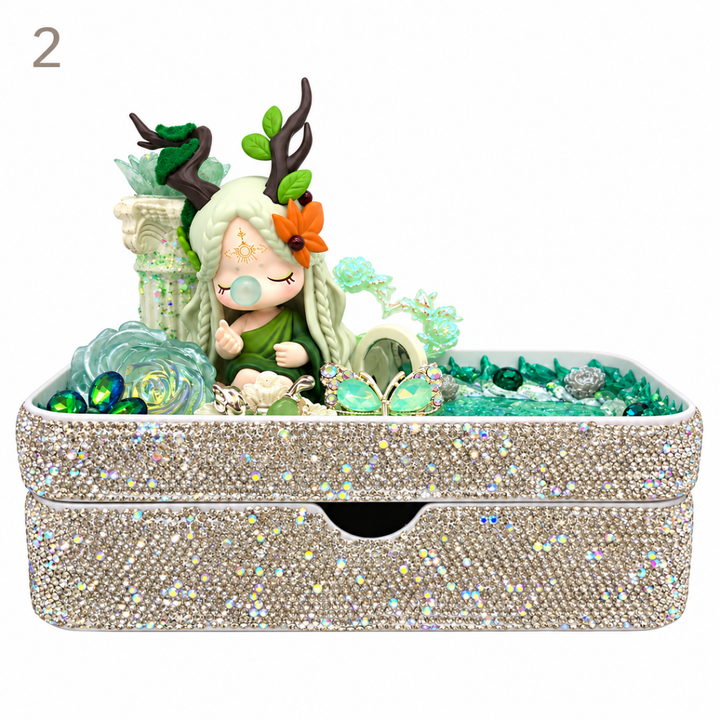 Decorated Entryway Storage Box - kosbling-ready-to-ship