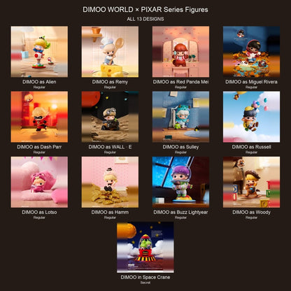 DIMOO-WORLD × PIXAR Series Figures - kosbling-ip-dimoo