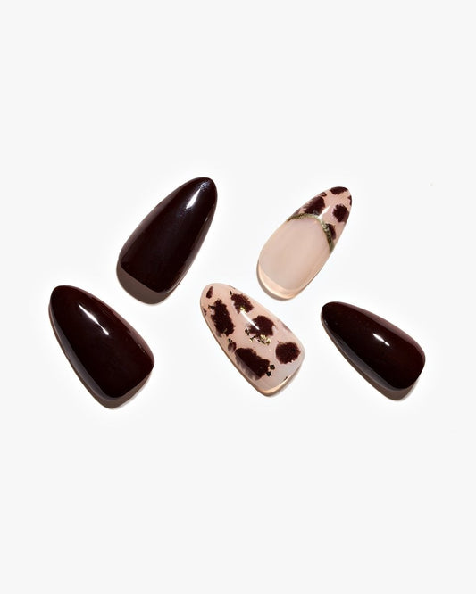 Dune Leopard — Handmade Nails - kosbling-kb-design-reference