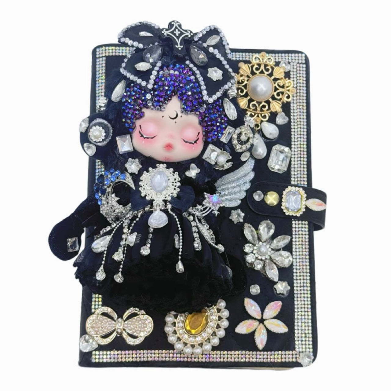 - KB03 - Diamond Glitter Rhinestone Soft Vinyl Doll Diy - Kosbling Handmade Blind Bag 1