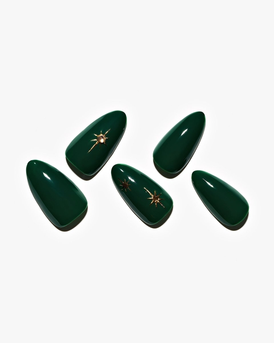 Forest Star — Handmade Nails - kosbling-kb-design-reference