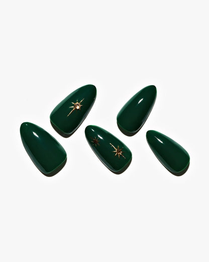 Forest Star — Handmade Nails - kosbling-kb-design-reference