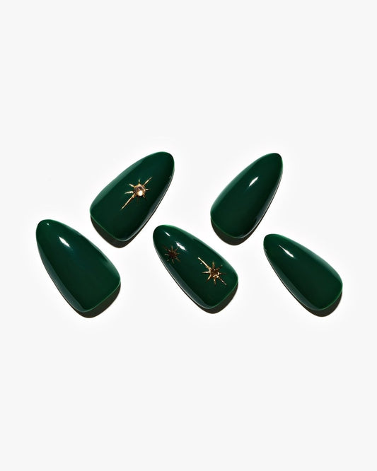 Forest Star — Handmade Nails - kosbling-kb-design-reference