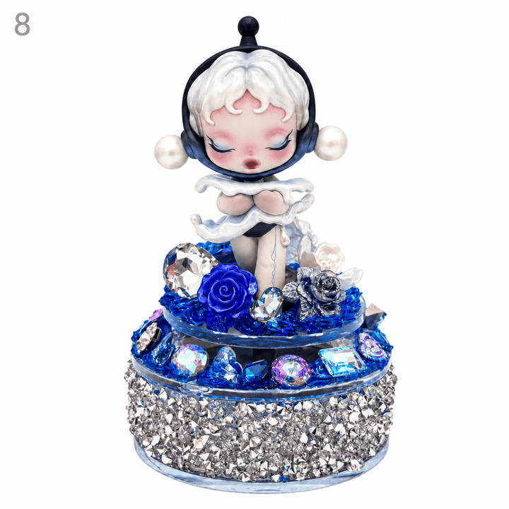 Hand-Decorated Solar-Powered Rotating Ornament - kosbling-ready-to-ship