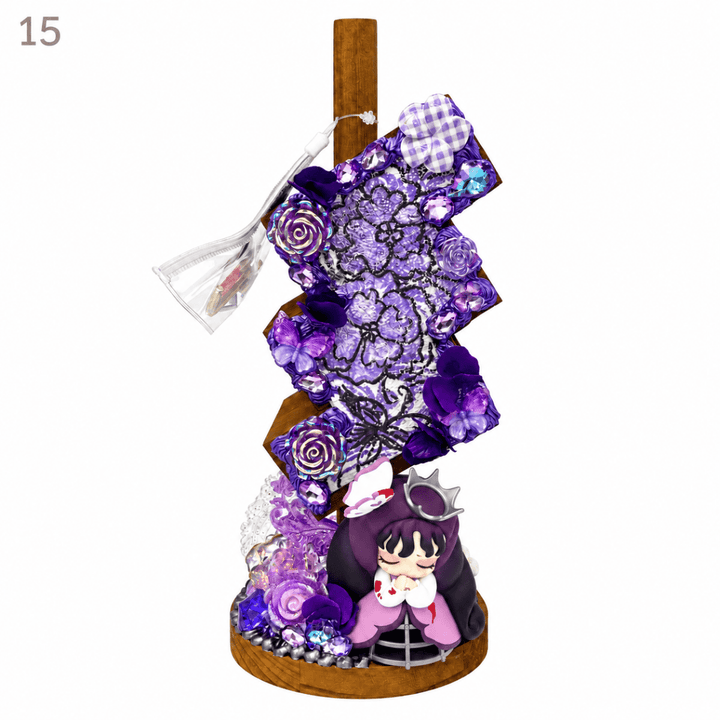 Hand-Painted Three-Tier Pen Holder - kosbling-ready-to-ship