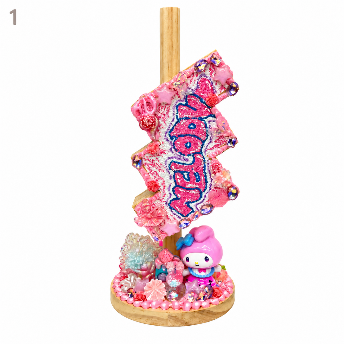 Hand-Painted Three-Tier Pen Holder - kosbling-ready-to-ship