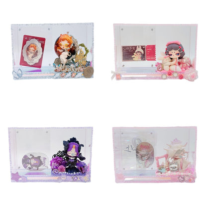 Handmade Acrylic Iridescent Light-up Photo Frame - kosbling-ready-to-ship
