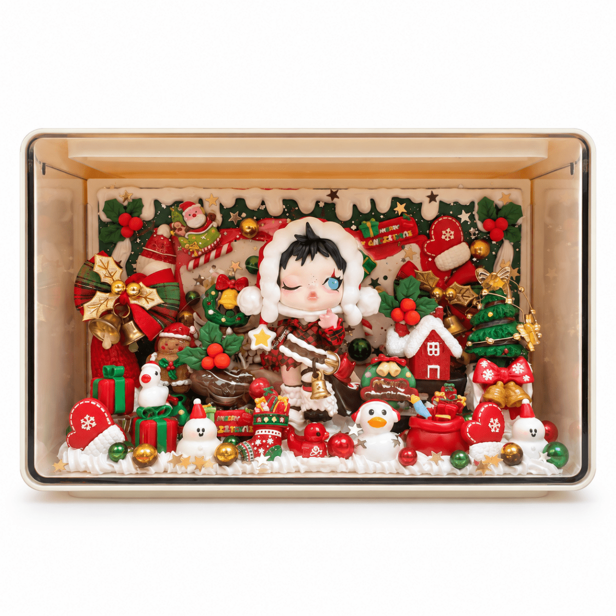 Handmade Christmas Decoden Storage Drawer - kosbling-ready-to-ship