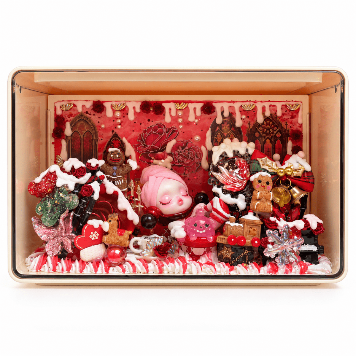 Handmade Christmas Decoden Storage Drawer - kosbling-ready-to-ship