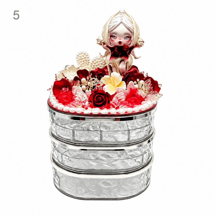 Handmade Decoden 3-Tier Rotating Storage Organizer - kosbling-creator-pick