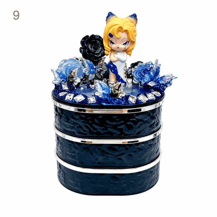 Handmade Decoden 3-Tier Rotating Storage Organizer - kosbling-creator-pick