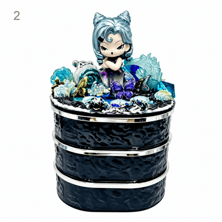 Handmade Decoden 3-Tier Rotating Storage Organizer - kosbling-creator-pick