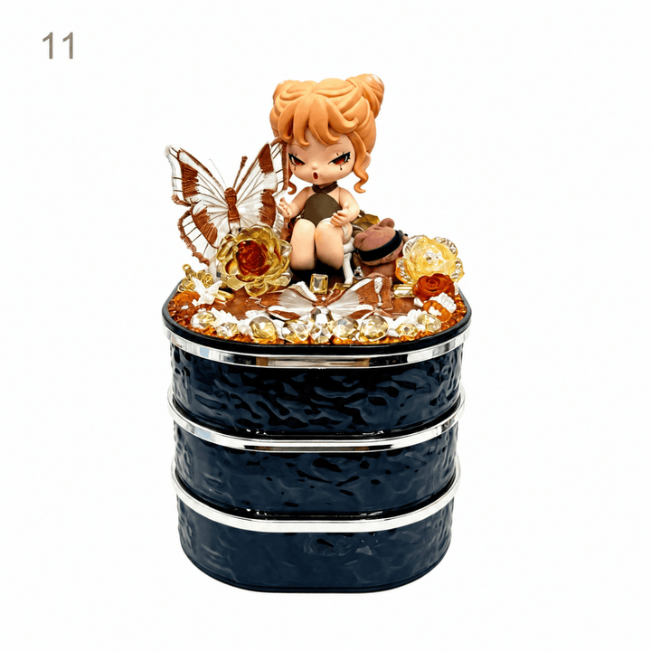 Handmade Decoden 3-Tier Rotating Storage Organizer - kosbling-creator-pick