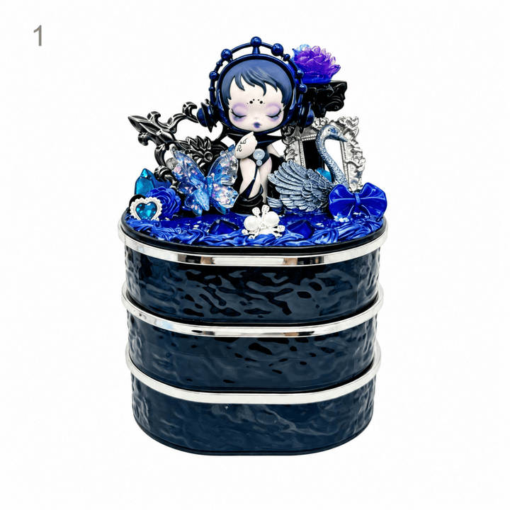 Handmade Decoden 3-Tier Rotating Storage Organizer - kosbling-creator-pick