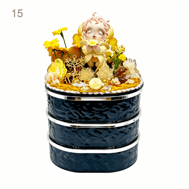 Handmade Decoden 3-Tier Rotating Storage Organizer - kosbling-creator-pick