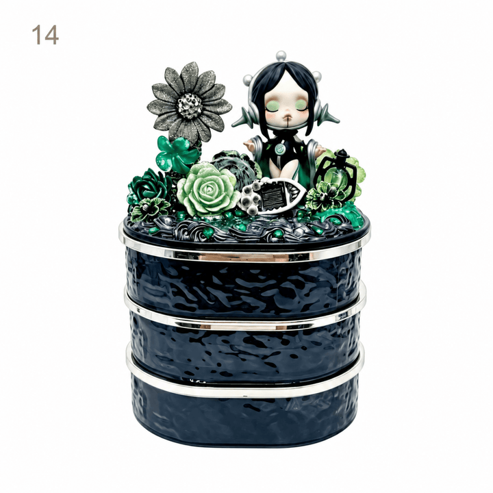 Handmade Decoden 3-Tier Rotating Storage Organizer - kosbling-creator-pick