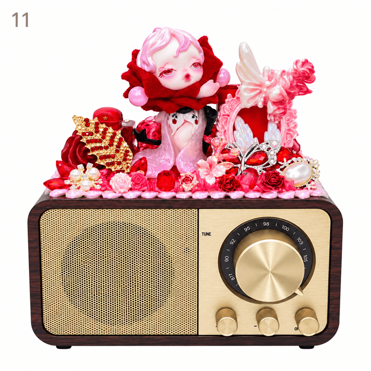 Handmade Decoden Bluetooth Speaker - kosbling-ready-to-ship