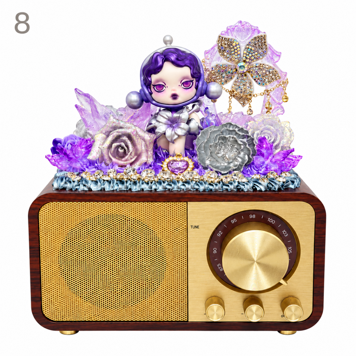 Handmade Decoden Bluetooth Speaker - kosbling-ready-to-ship