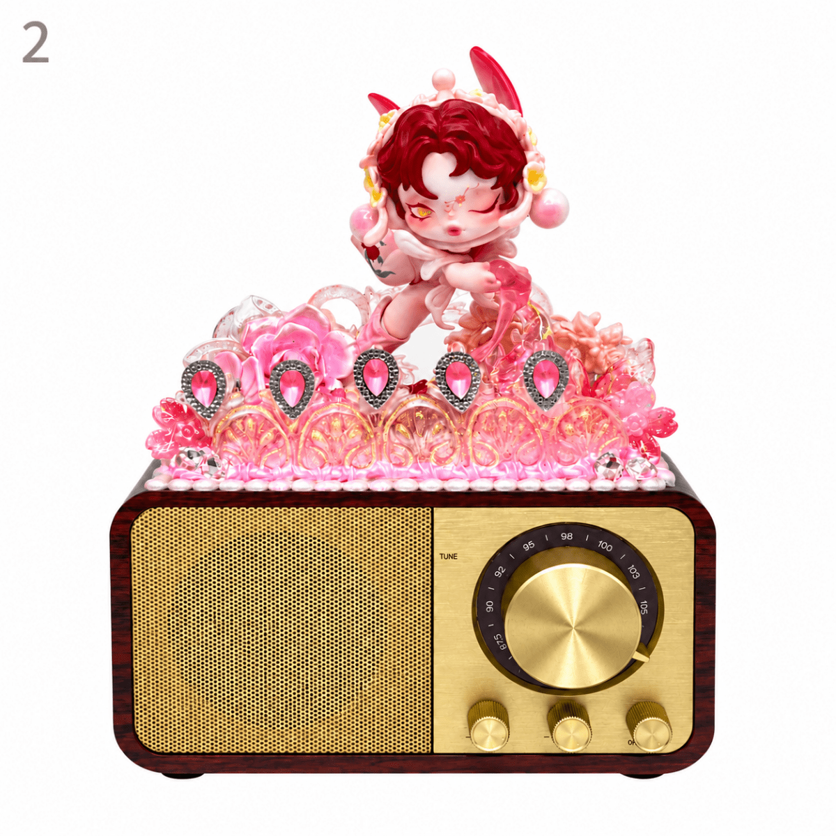 Handmade Decoden Bluetooth Speaker - kosbling-ready-to-ship