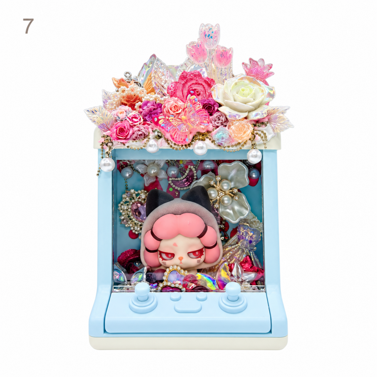 Handmade Decoden Claw Machine Pen Holder - kosbling-creator-pick