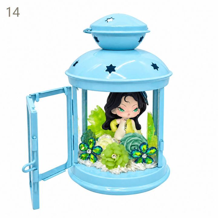 Handmade Decoden Decorative Lantern - kosbling-ready-to-ship