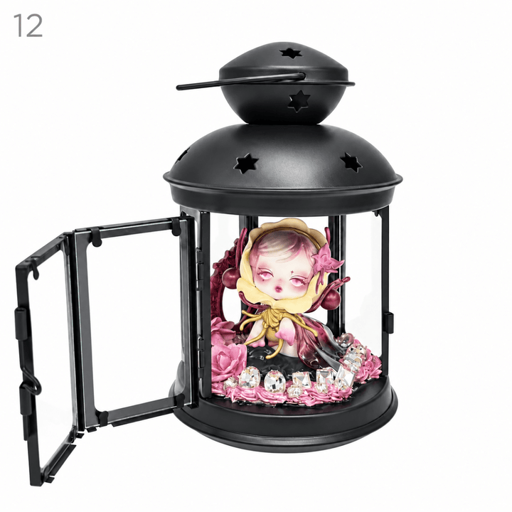 Handmade Decoden Decorative Lantern - kosbling-ready-to-ship