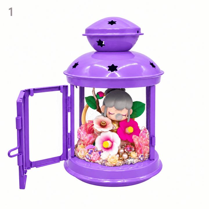 Handmade Decoden Decorative Lantern - kosbling-ready-to-ship