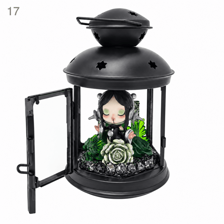 Handmade Decoden Decorative Lantern - kosbling-ready-to-ship