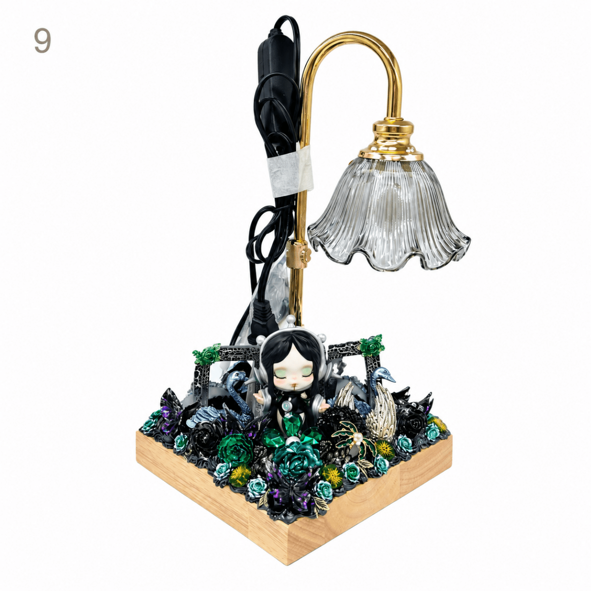 Handmade Decoden Desk Lamp - kosbling-creator-pick
