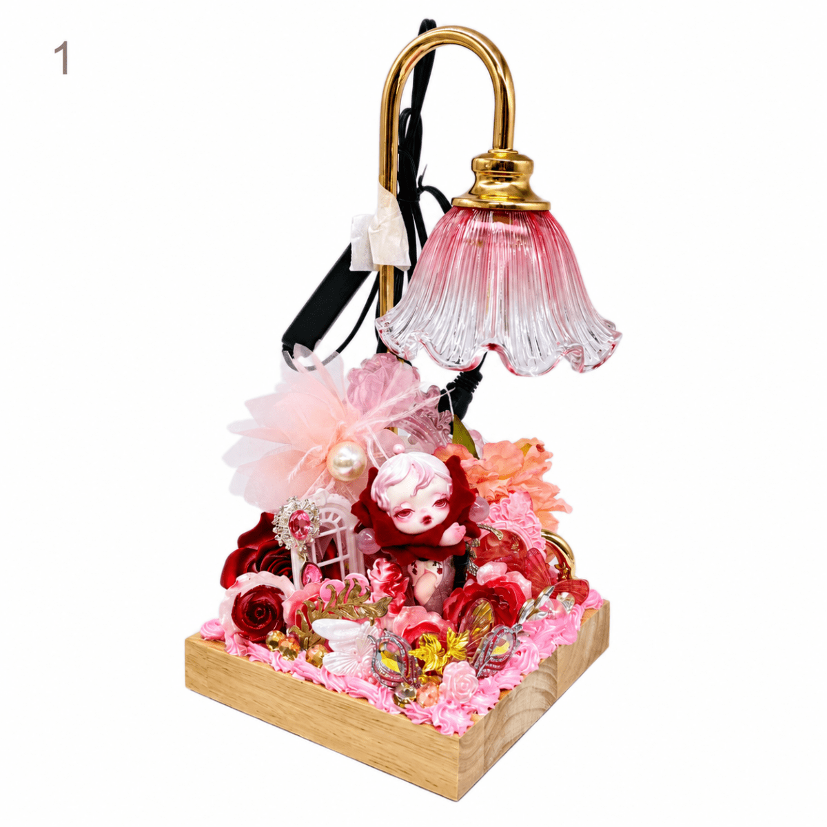 Handmade Decoden Desk Lamp - kosbling-creator-pick