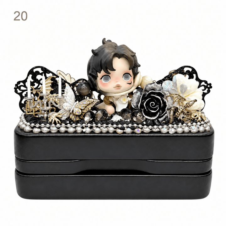 Handmade Decoden Glasses Case - kosbling-ready-to-ship