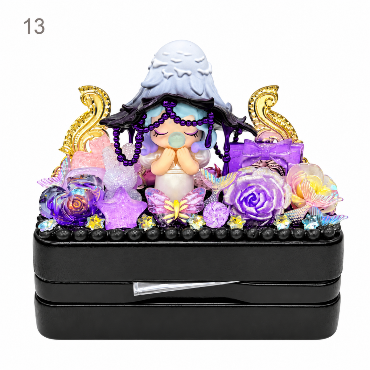 Handmade Decoden Glasses Case - kosbling-ready-to-ship