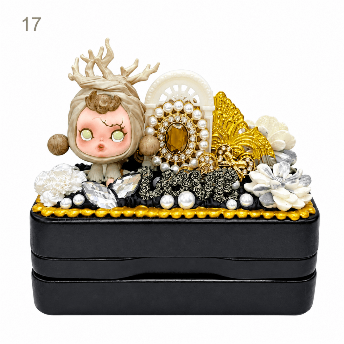 Handmade Decoden Glasses Case - kosbling-ready-to-ship