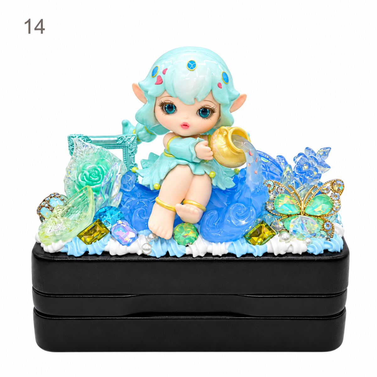 Handmade Decoden Glasses Case - kosbling-ready-to-ship