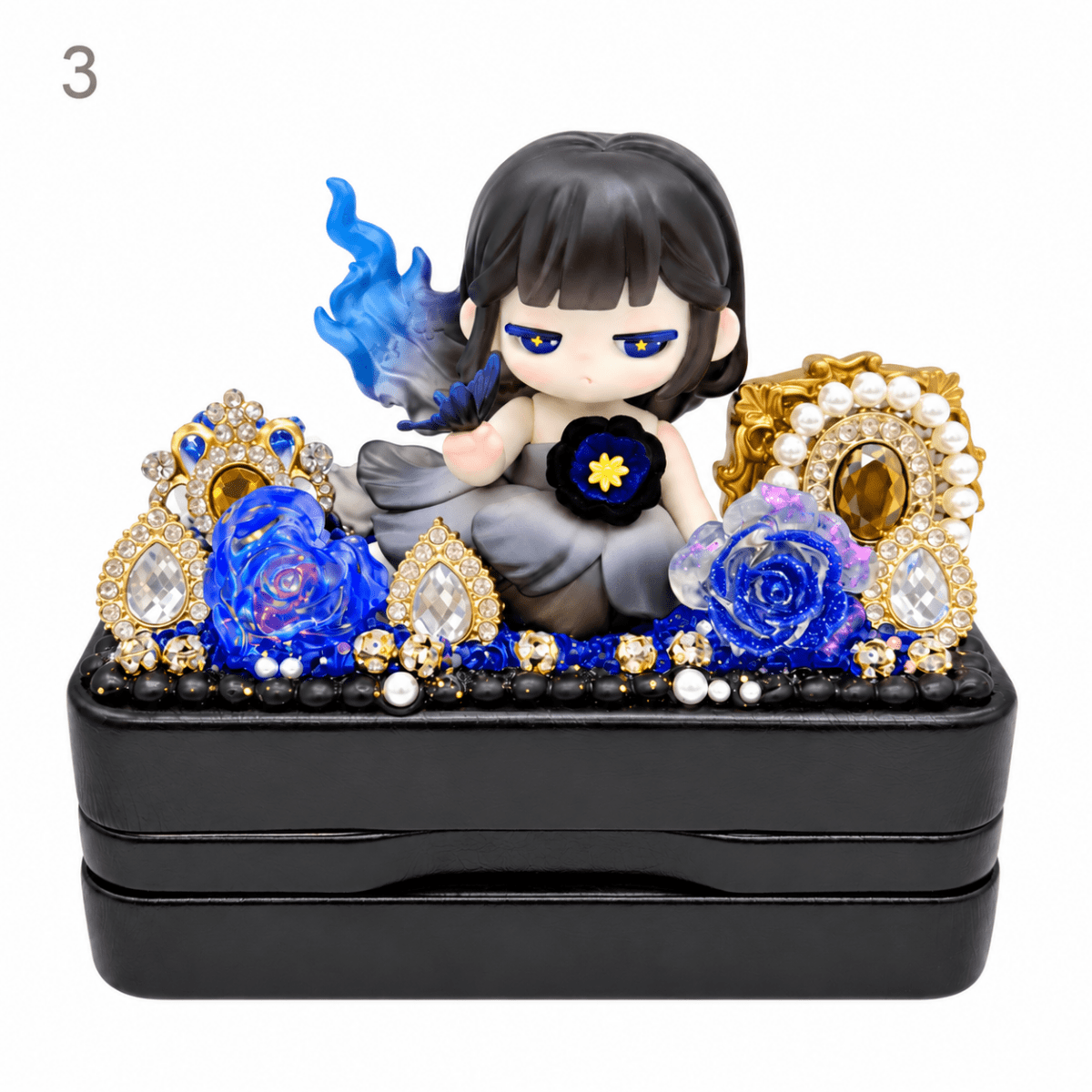 Handmade Decoden Glasses Case - kosbling-ready-to-ship