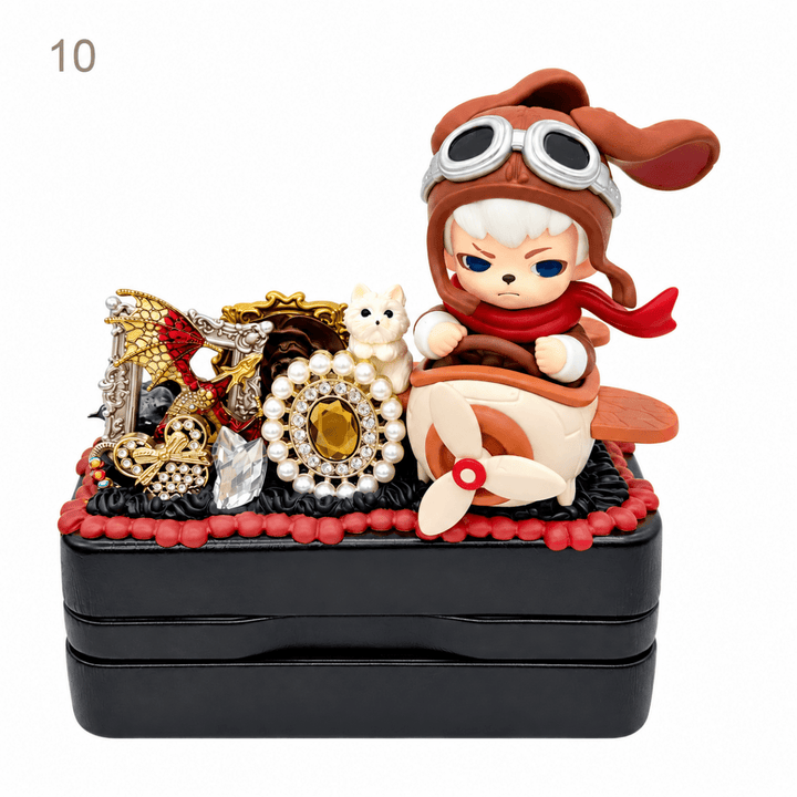 Handmade Decoden Glasses Case - kosbling-ready-to-ship